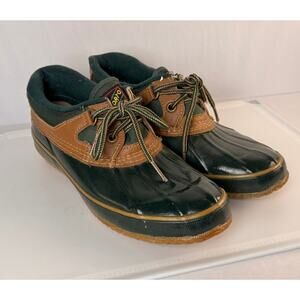 VTG SPORTO DUCK BOOTS ORIGINAL ANKLE RAIN THERMALITE STEEL SHANK SIZE 7
